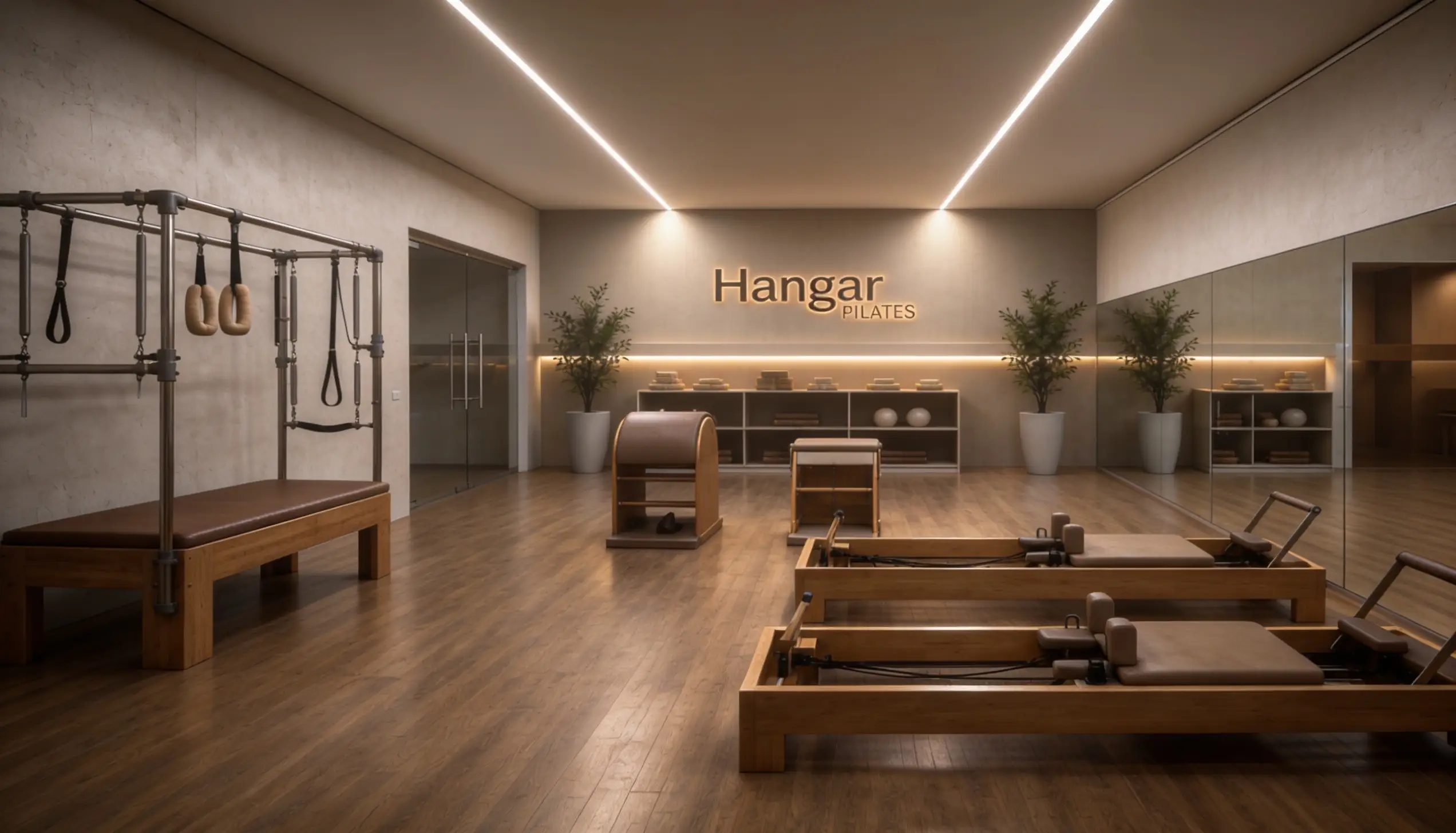 Estúdio de Pilates da Hangar Gym