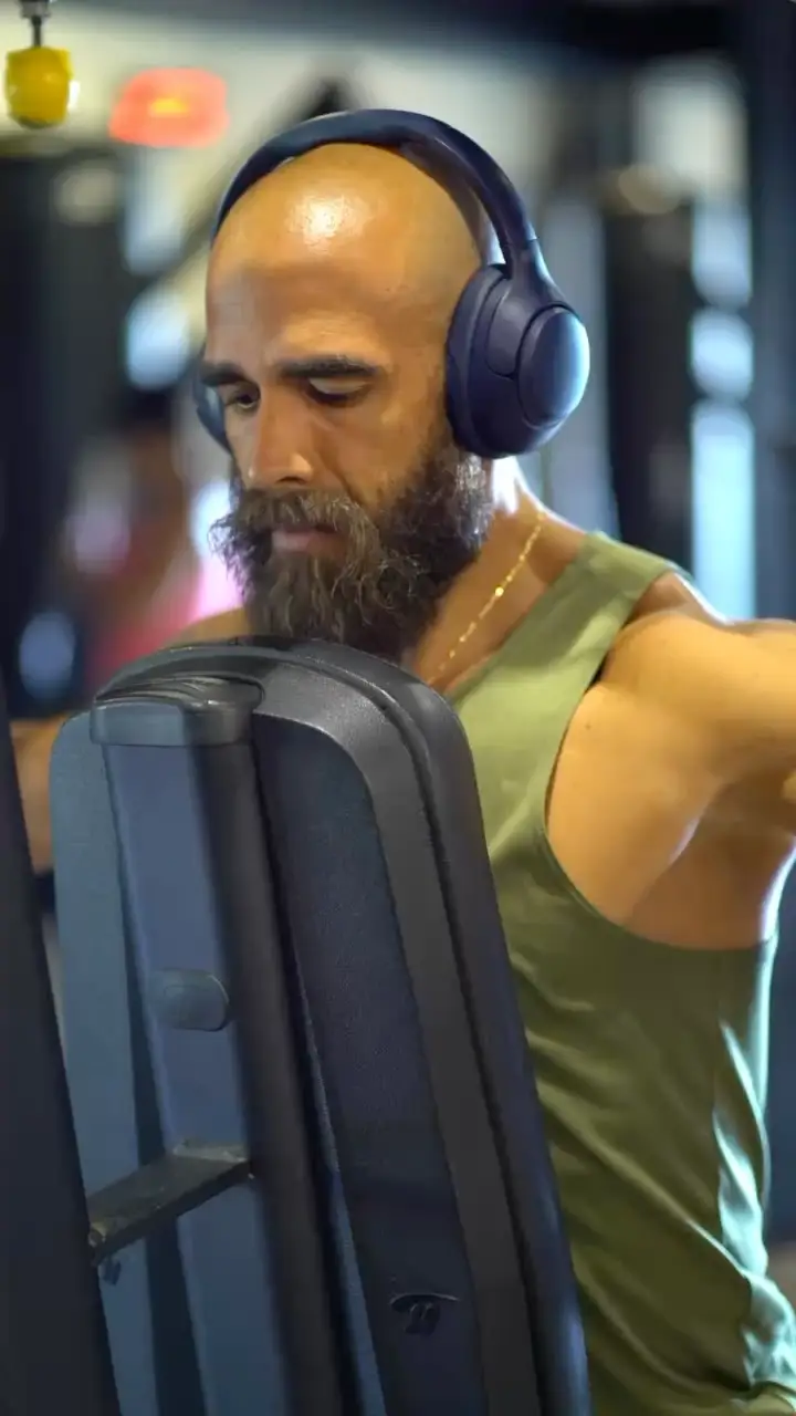 Rotina de treino na Hangar Gym